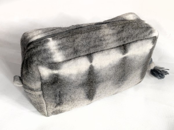 Mehrzweck-Tasche aus Filz, grau, B 24 cm, H 15 cm, T 10 cm