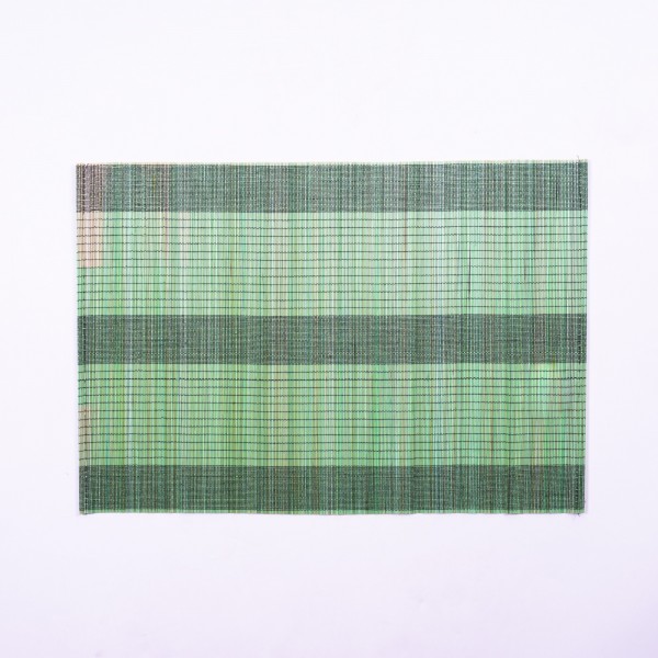 Tischset aus Bambus, grün, L 33 cm, B 48 cm