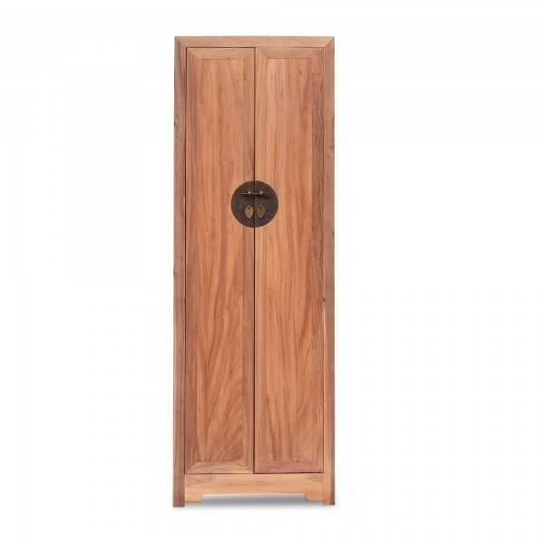 Schrank mit 2 Türen, natur, H 180 cm, B 62 cm, T 42 cm