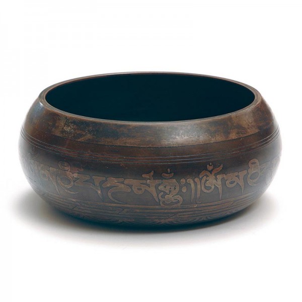 Klangschale 'Buddha Bowl', bronze, H 5 cm, Ø 13 cm