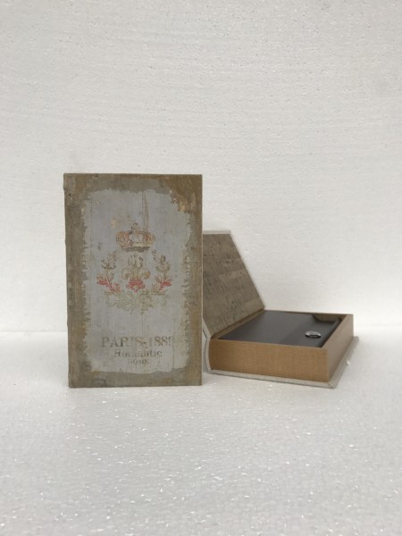 Buchhülle 'Crown' mit Schließfach, T 5 cm, B 17 cm, H 26 cm