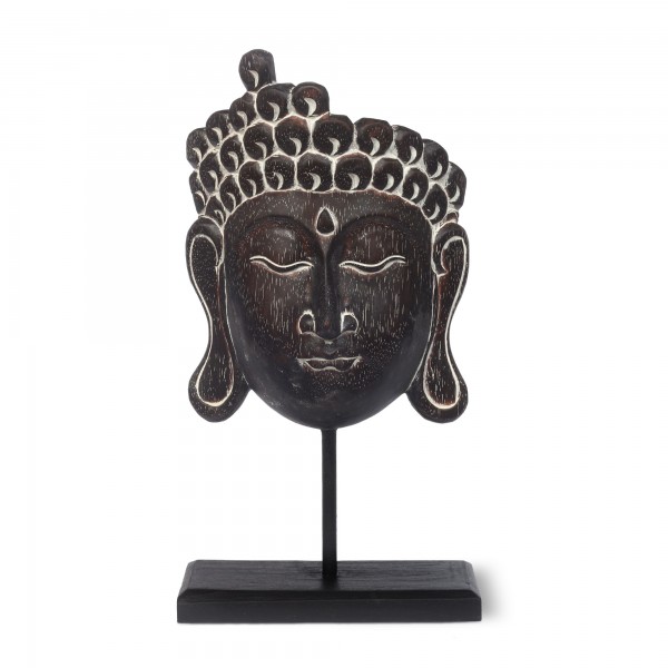 Buddha-Maske schwarz