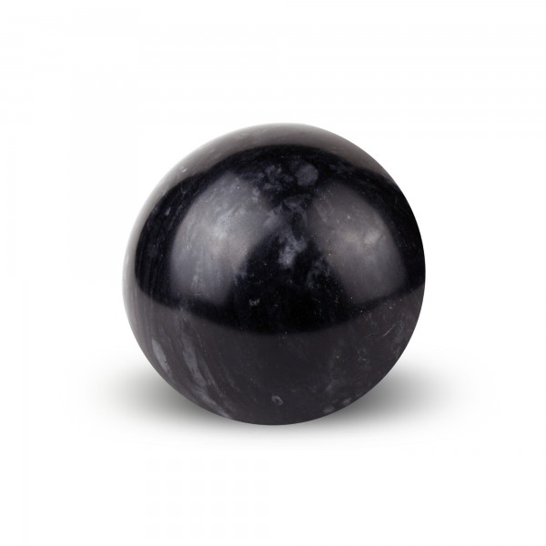 Kugel aus Marmor, schwarz, Ø 5 cm