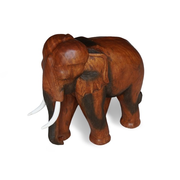 Figur 'Elefant', natur, H 55 cm, B 45 cm, T 28 cm