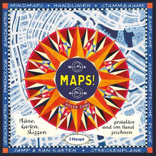 Buch 'Maps!', Pläne, Karten, Skizzen gestalten und von Hand zeichnen