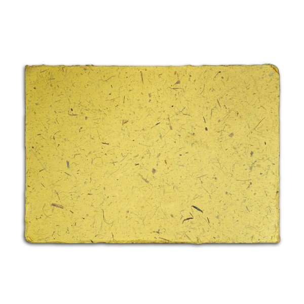 Geschenkpapier 'Mustard', gelb, T 80 cm, B 55 cm