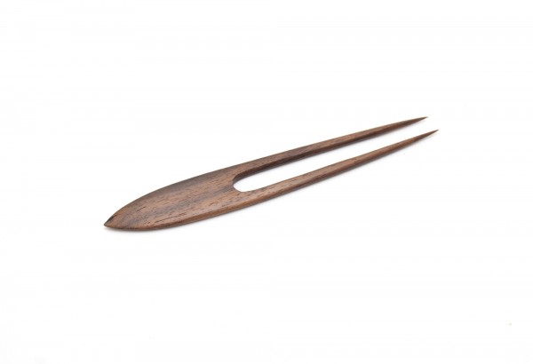 Haarstecker 'Arc' aus Holz, braun