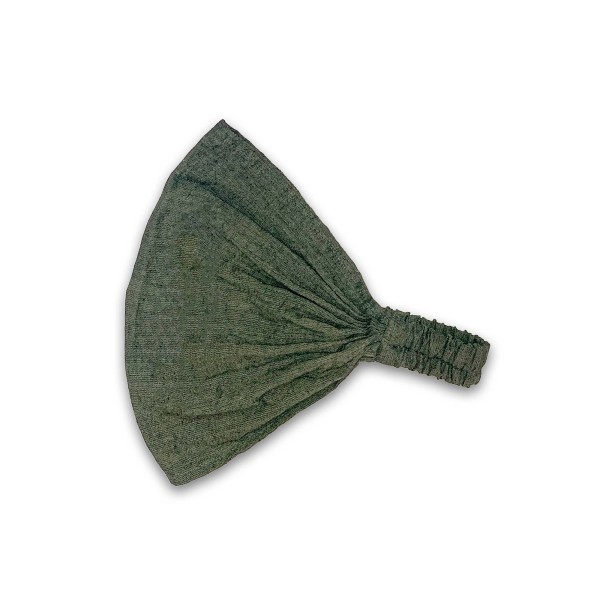 Haarband 'Maine', dunkelgrün, L 54 cm, B 29 cm