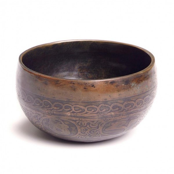 Klangschale 'Dark Jam Bowl', bronze, H 8 cm, Ø 14 cm