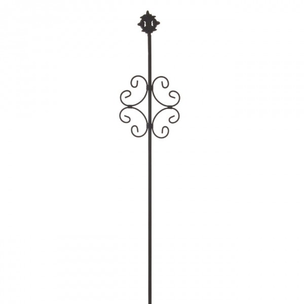 Steckeisen handgeschmiedet, schwarz, H 170 cm