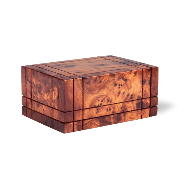 Thuja Secret Box, braun, B 11 cm, L 7,5 cm, H 4,5 cm