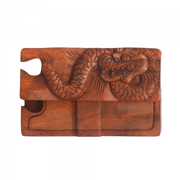 Secret Box 'Dragon', natur, T 9 cm, B 22 cm, H 7 cm