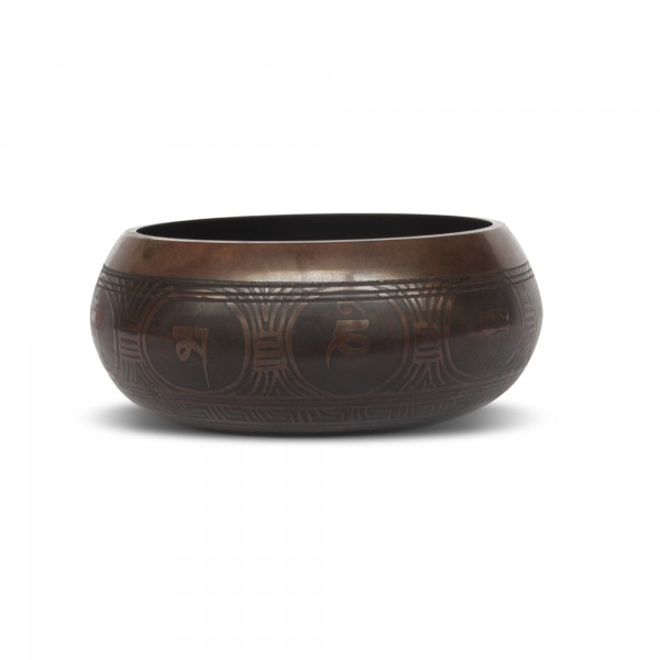 Klangschale 'Buddha Bowl', bronze, H 7 cm, Ø 17 cm