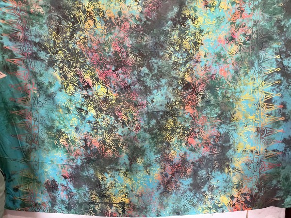 Sarong mit Kokosnuss-Schnalle, multicolor, L 115 cm, B 225 cm