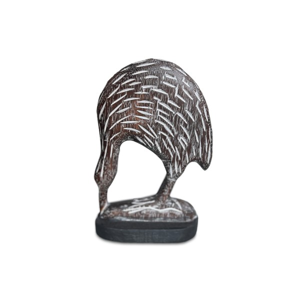 Statue 'Kiwi', braun, H 24 cm, B 16 cm, L 7 cm