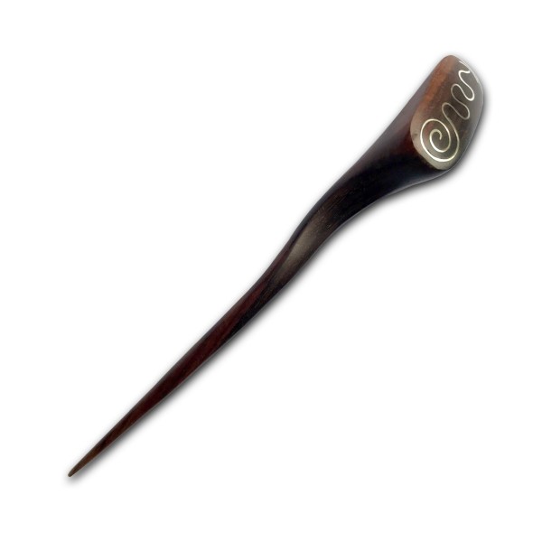 Haarnadel 'Spirale', L 20,5 cm, B 2 cm, H 4 cm