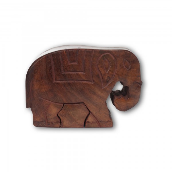 Box 'Elephant', natur, T 11,5 cm, B 8 cm, H 4,5 cm