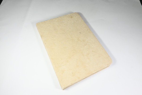 Großes Notizbuch 'Enteek', naturweiß, H 40 cm, B 28 cm, L 3 cm