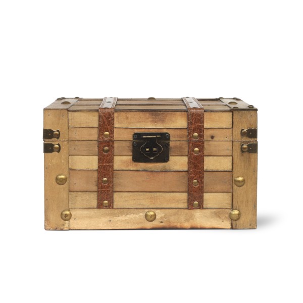 Kofferbox 'Edie' S, natur, B 30 cm, L 17 cm, H 17 cm