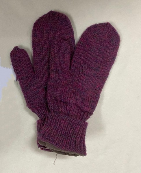 Handschuhe, lila