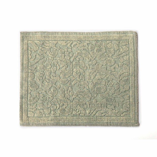 Badematte 'Izmir' aus Baumwolle, pistazie, 60 x 50 cm & 120 x 70 cm