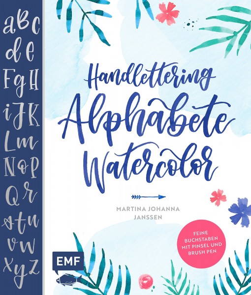 Buch 'Handlettering Alphabete Watercolor'